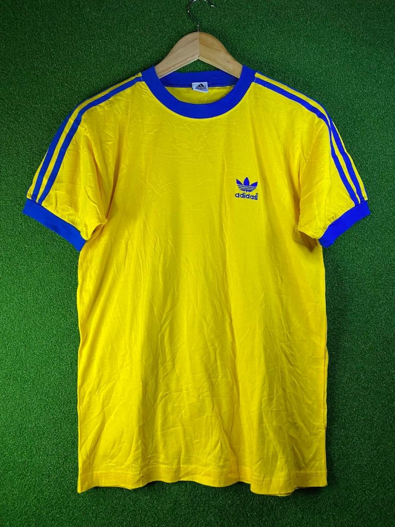 ADIDAS RINGER T SHIRT Men s Fashion Tops Sets Tshirts Polo Shirts on Carousell