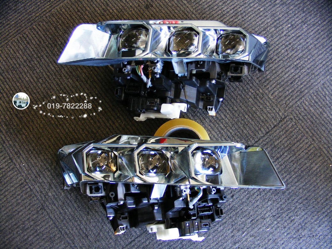 AGH30 Vellfire 3 Eye Projector Lens, Auto Accessories on Carousell