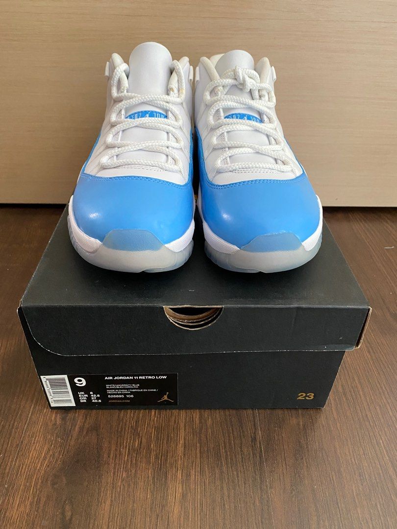 Jordan 11 low bleu store