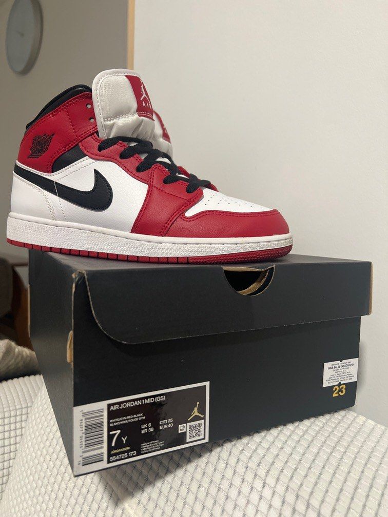 Air jordan 1 mid box discount