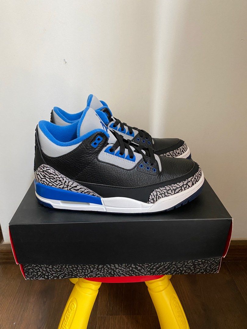 Nike air jordan cheap 3 blue
