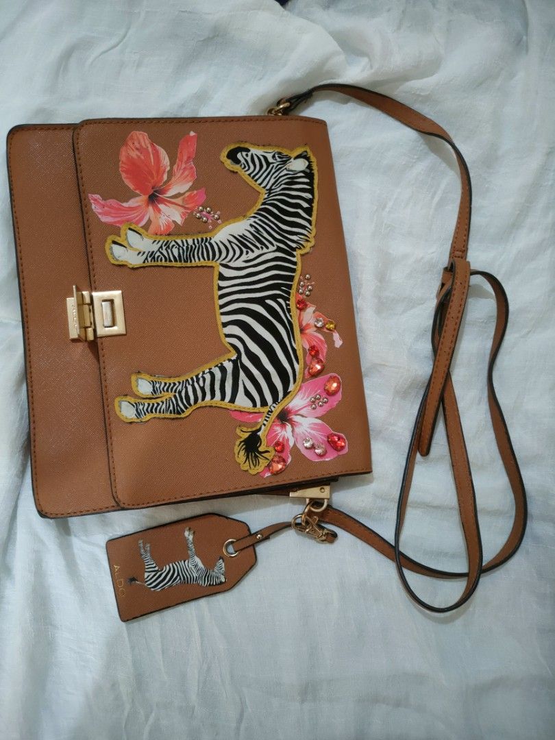 Aldo zebra on sale bag