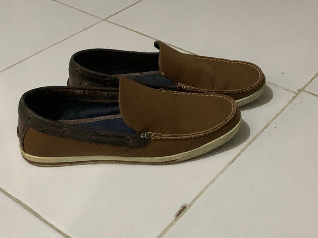 Laceless boat shoes hot sale