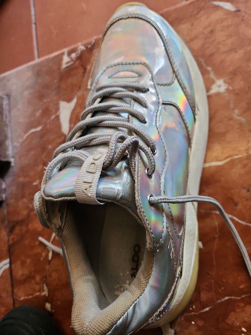 Aldo holographic shoes discount