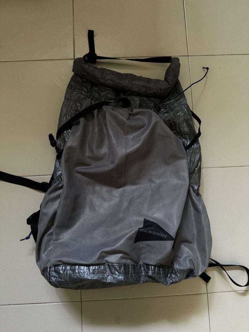 And Wander Dyneema Backpack Charcoal