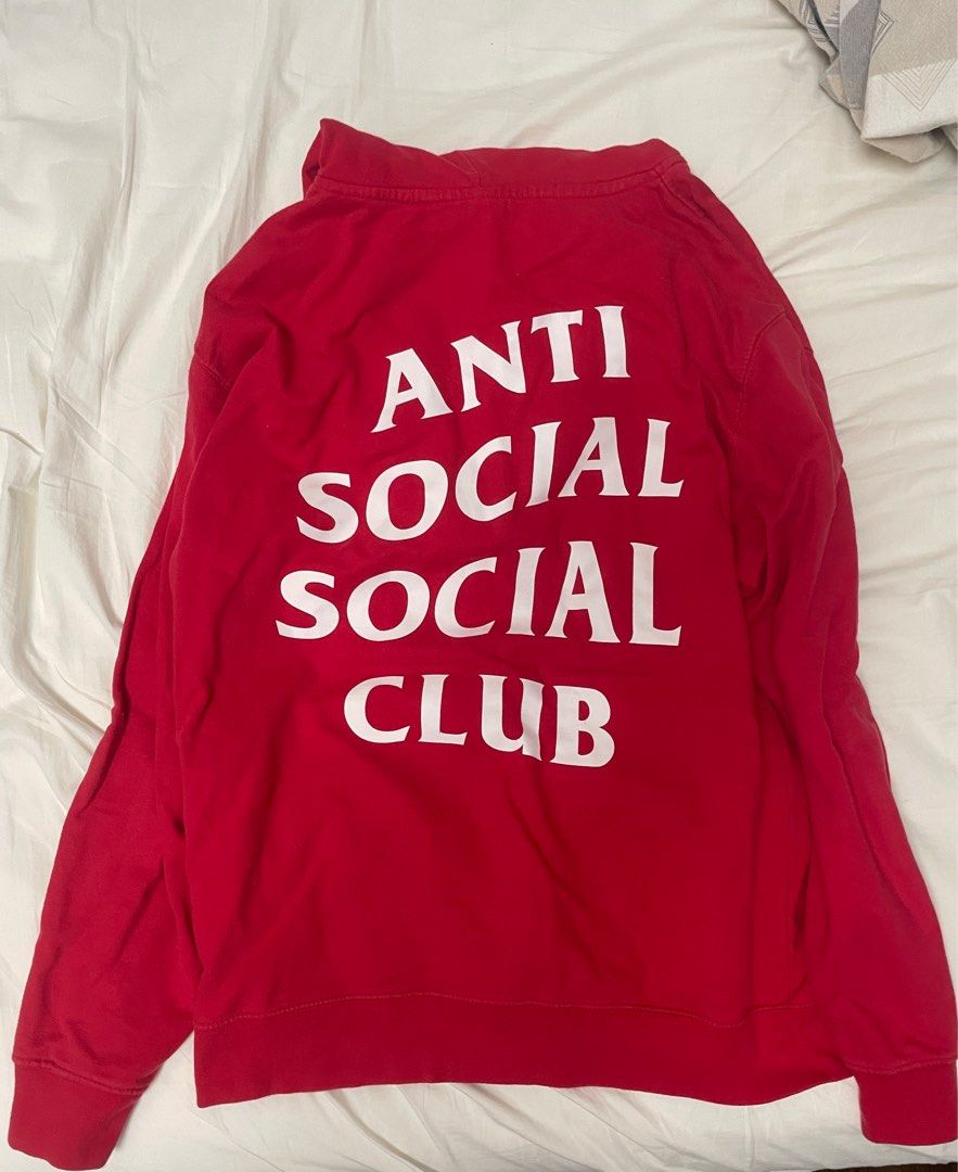 Assc red hotsell hoodie