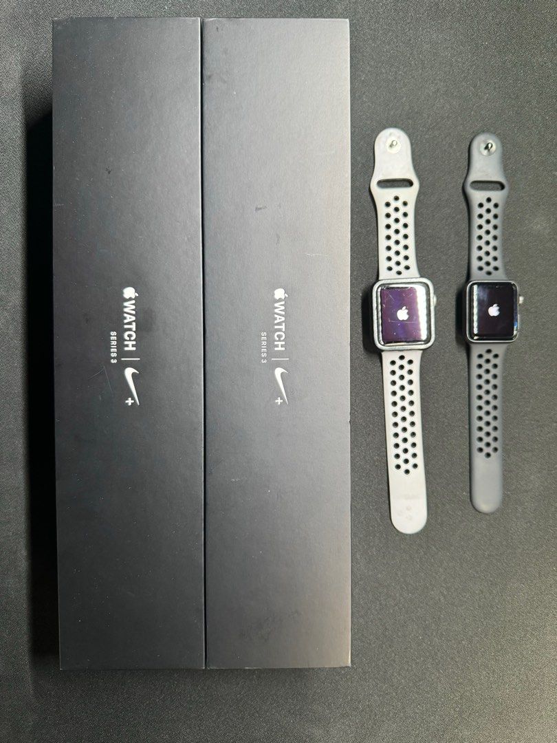 Apple watch series new arrivals 3 nike box