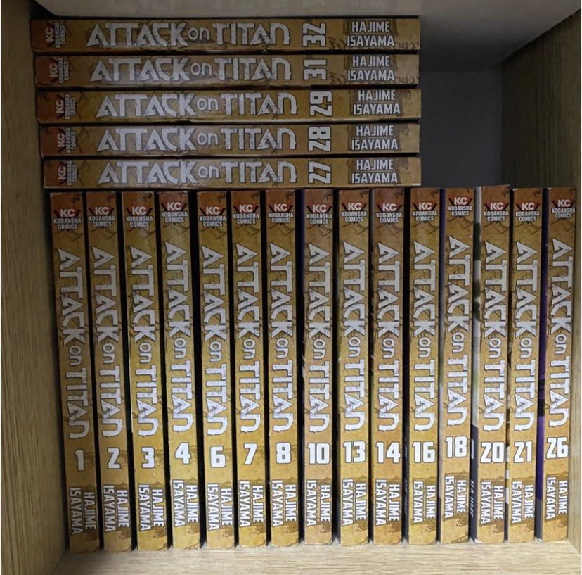 Attack on Titan Volume 1 (English/Japanese)