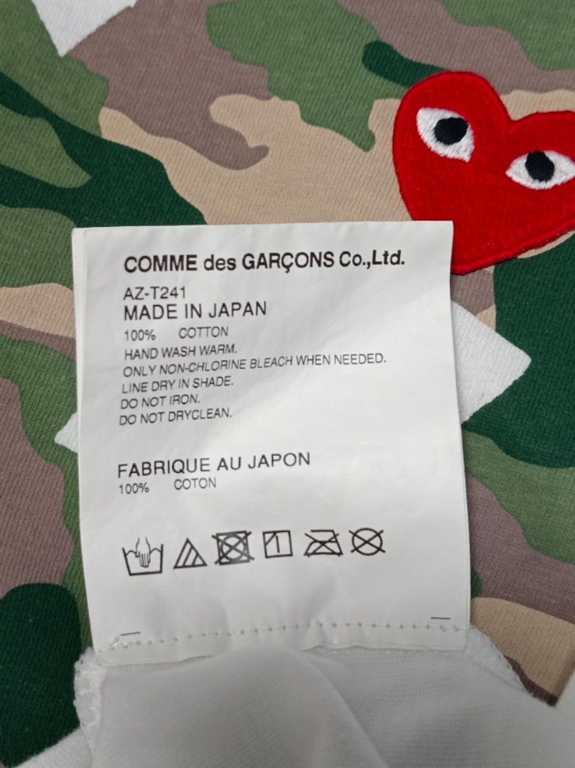 Authentic CDG T shirt for sale Retail price 120