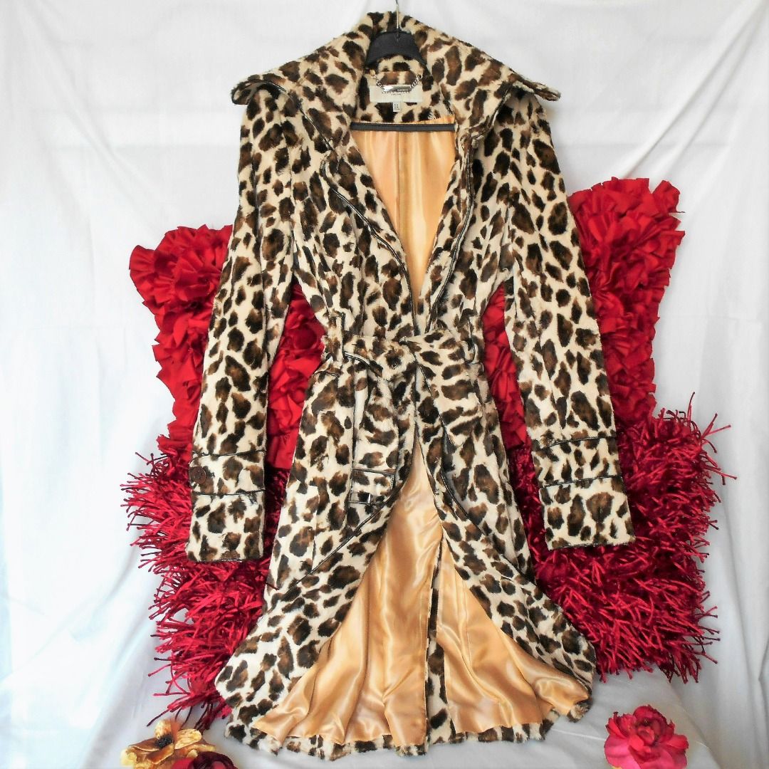 Karen millen leopard jacket discount
