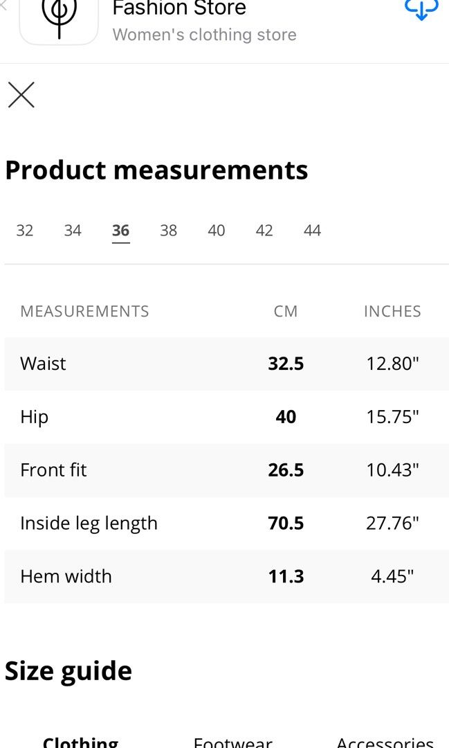 Stradivarius jeans size guide hot sale