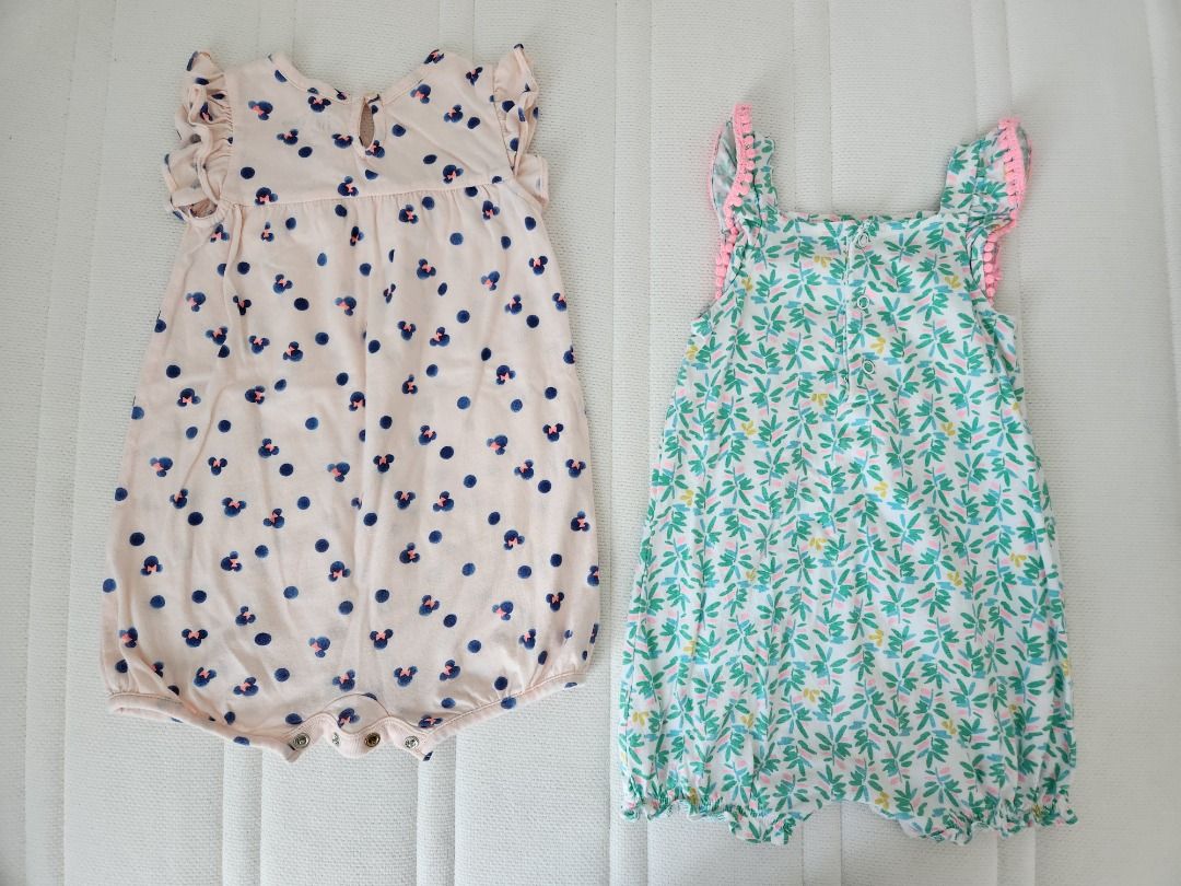 18 month girl shop rompers
