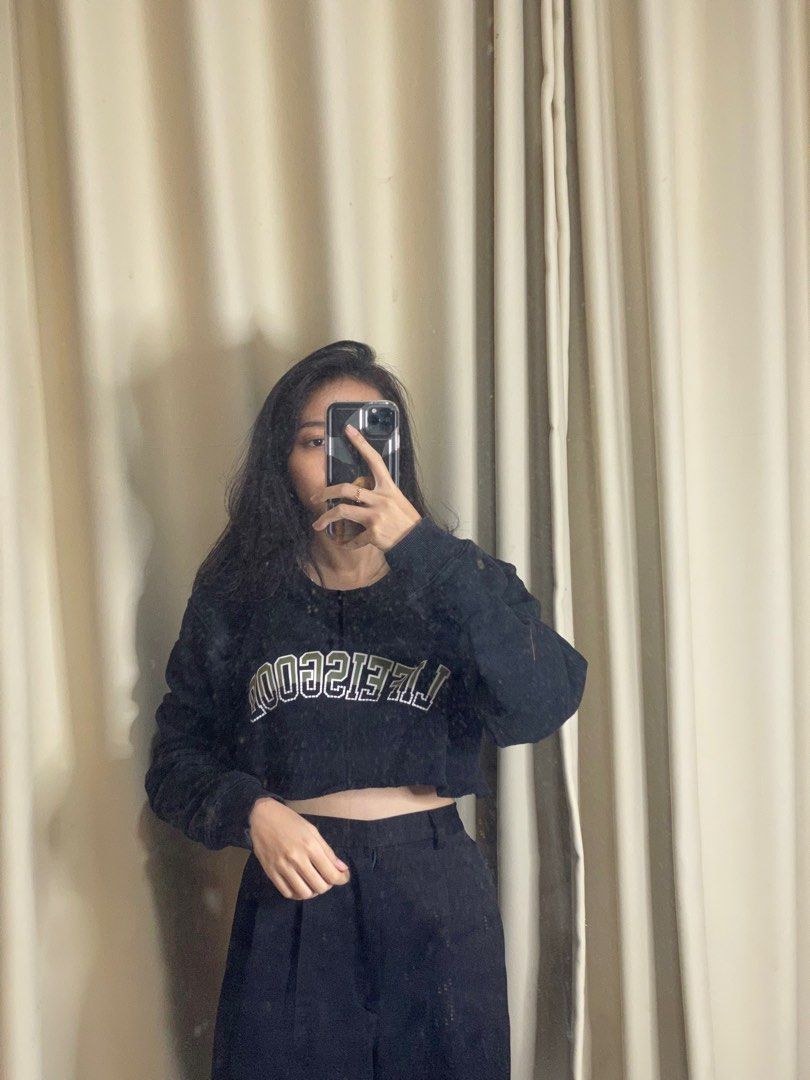 Baju discount sweater crop