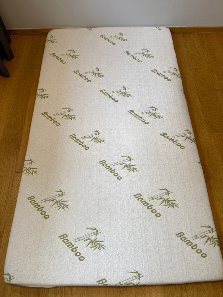 Bamboo Foam Topper, Furniture & Home Living, Furniture, Bed Frames