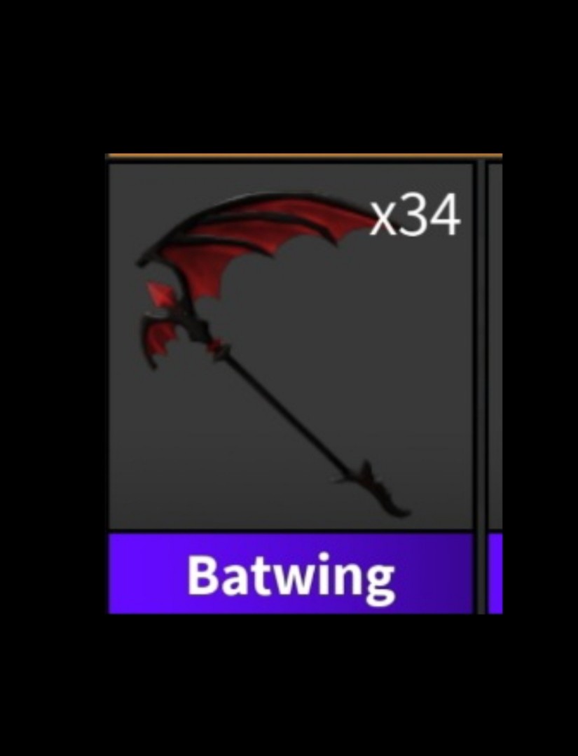 Batwing Set MM2, Murder Mystery 2