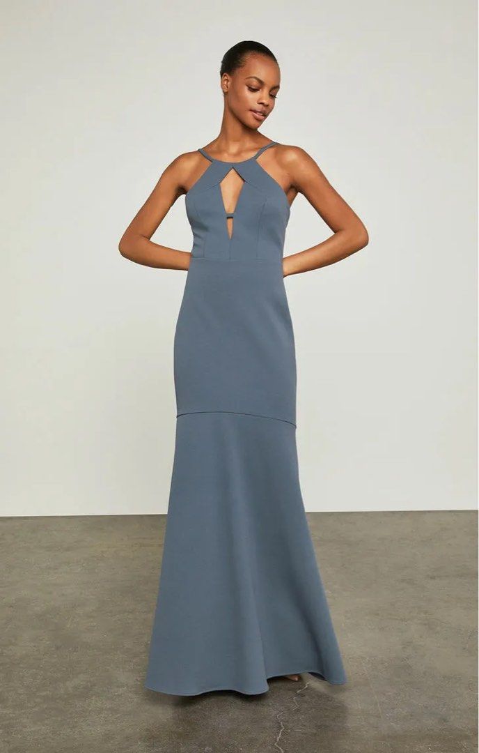 Buy the BCBGMaxazria Women Blue Dress Sz 2 NWT | GoodwillFinds