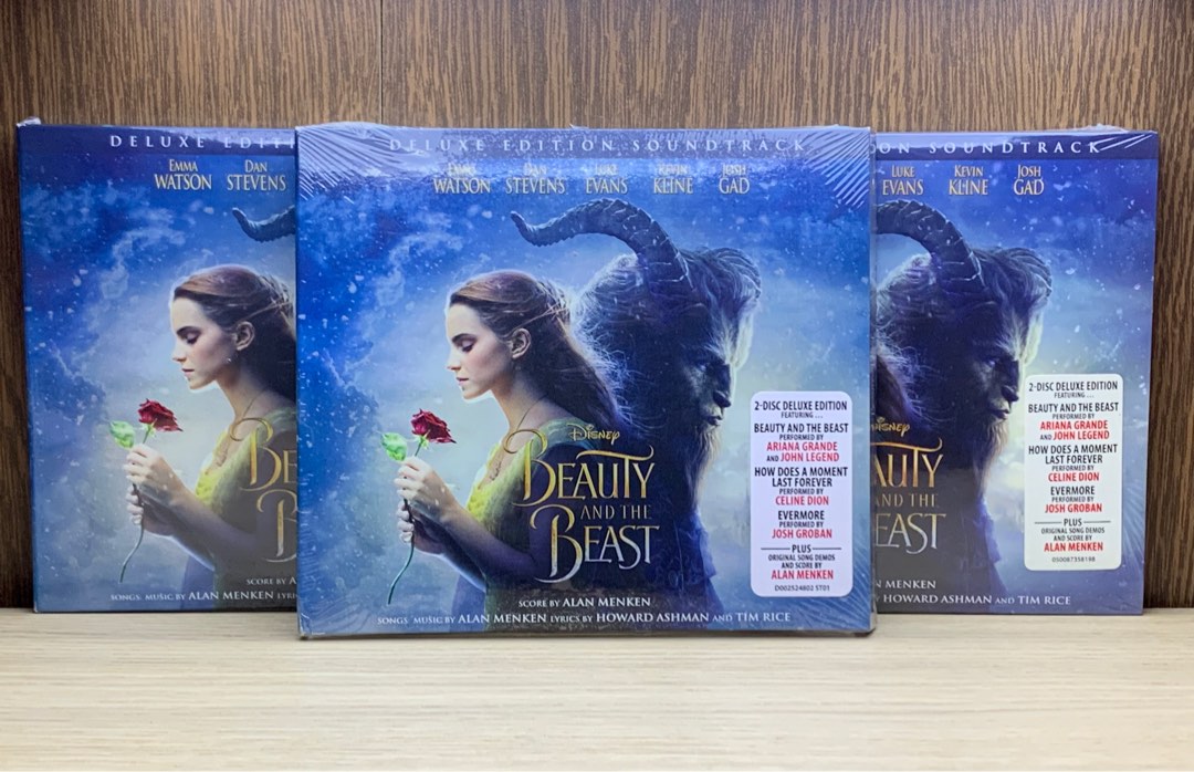 Beauty And The Beast (OST) (CD Deluxe), 興趣及遊戲, 音樂、樂器 & 配件, 音樂與媒體 CD 及
