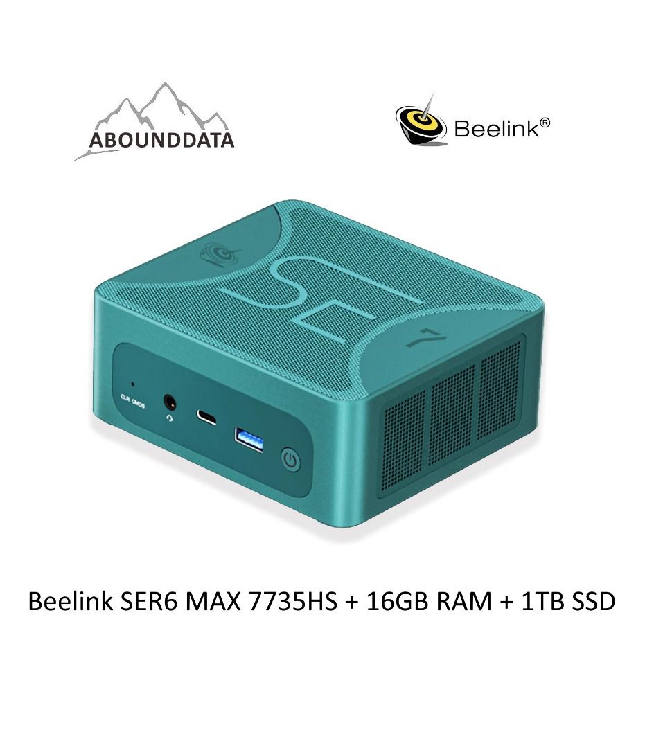 Beelink SER6 MAX 7735HS 16GB RAM 1TB SSD mini PC Computers
