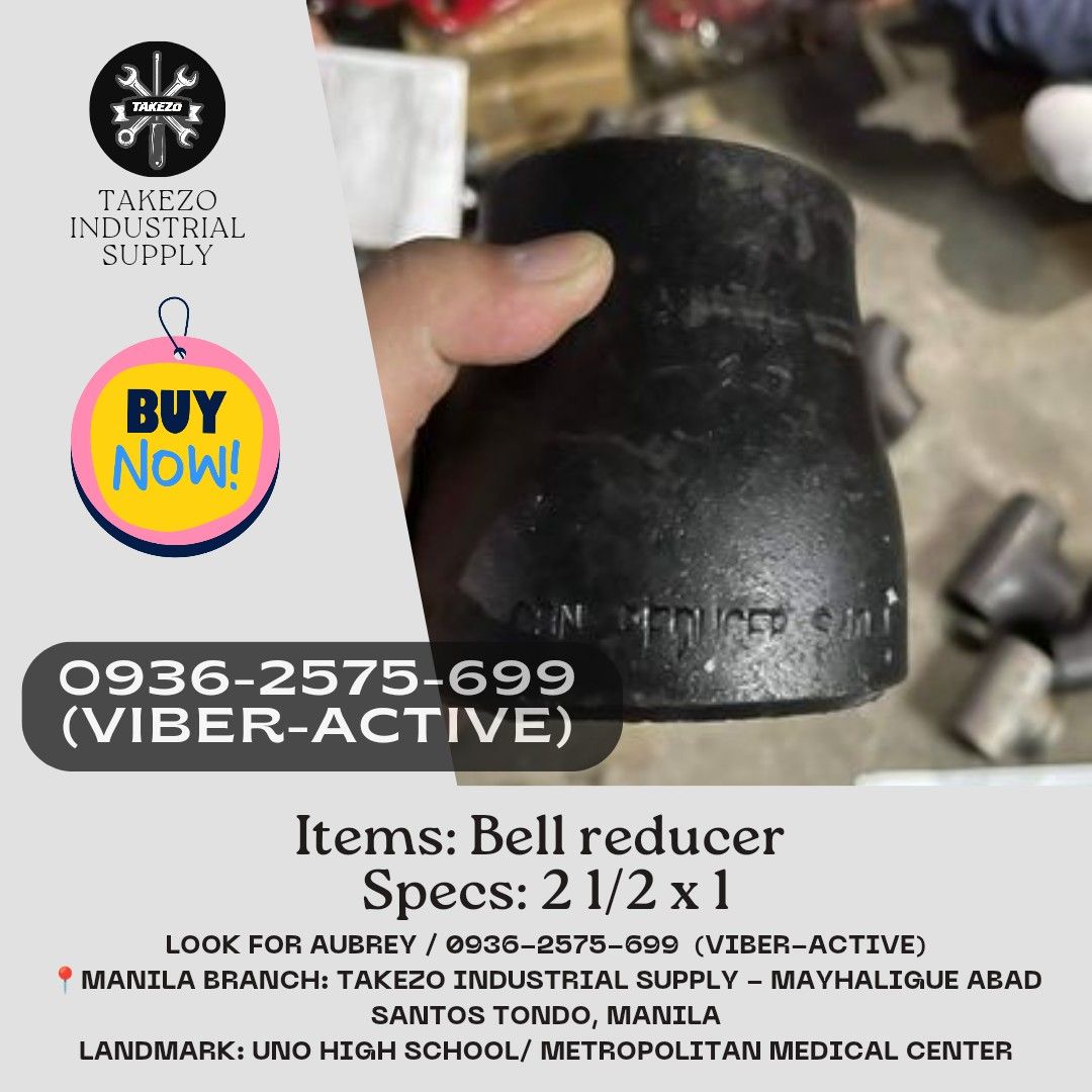 BELL REDUCER ( AVAILABLE IN DIFFERENT SIZES), Commercial & Industrial ...