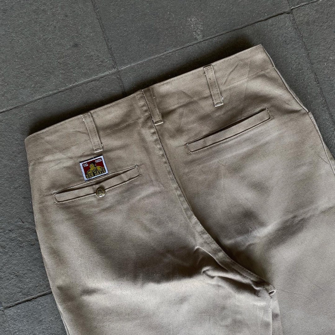 Ben Davis Reguler Fit Work Pants Khakis, Fesyen Pria, Pakaian , Bawahan