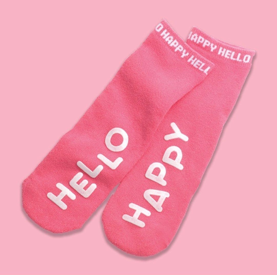 Hello Happy Socks  Benefit Cosmetics
