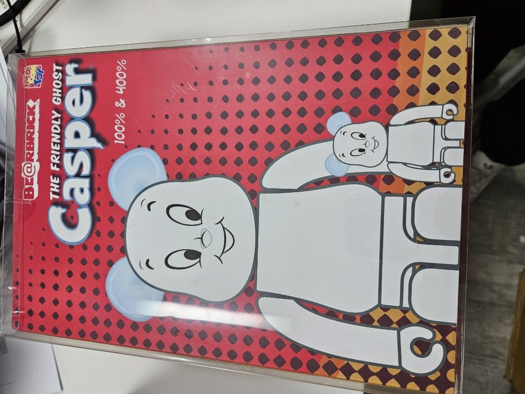 Medicom Toy Be@rbrick Casper 100% 400% ×2個 BE@RBRICK 100% &