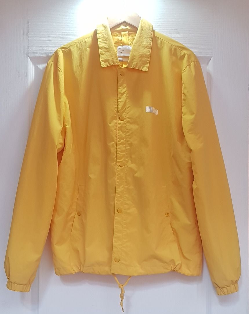 Bershka coach jacket in yellow discount