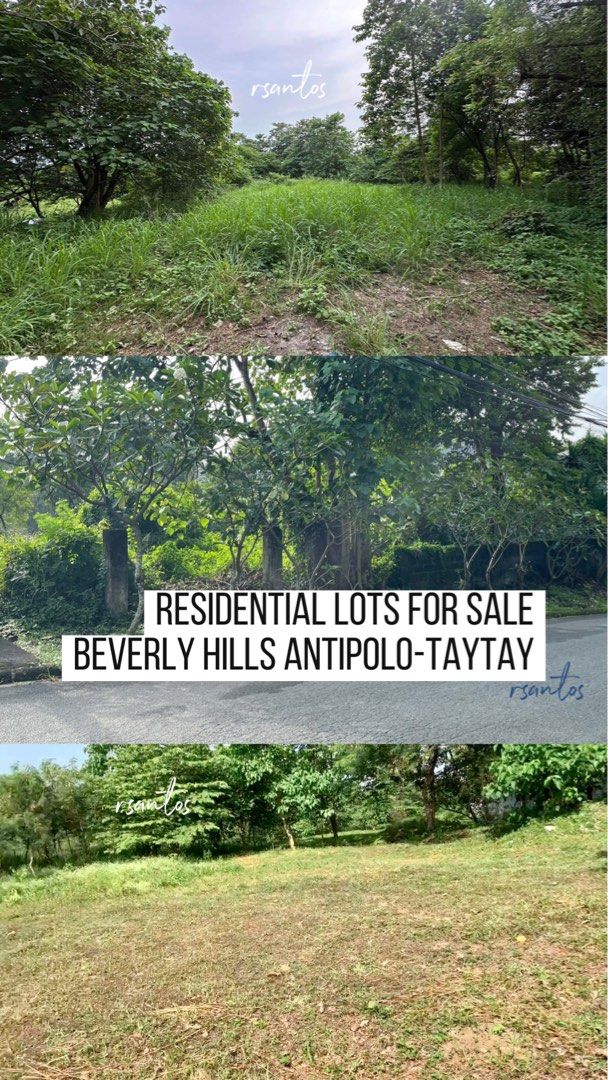 Beverly Hills AntipoloTaytay Lot For Sale, Property, For Sale, Lot on