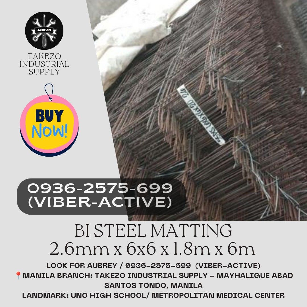BI STEEL MATTING ( AVAILABLE IN DIFFERENT SIZES), Commercial