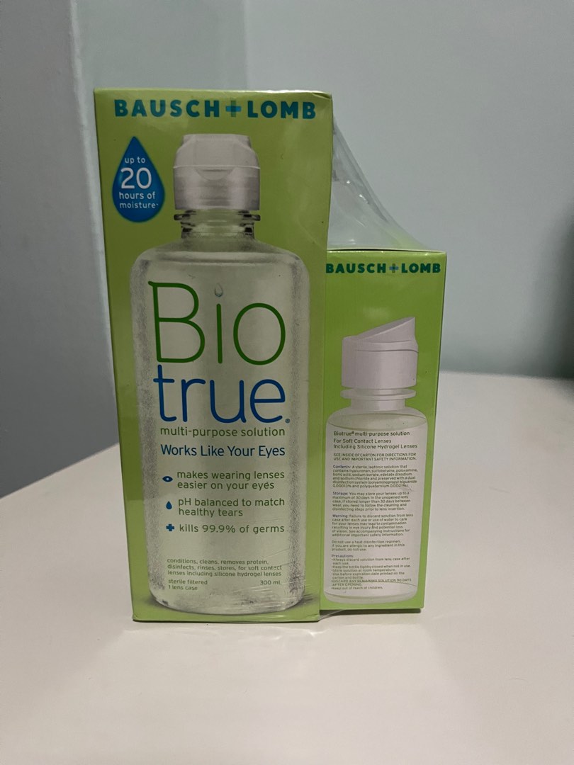 Biotrue Multipurpose Contact Lens Solution, Beauty & Personal Care