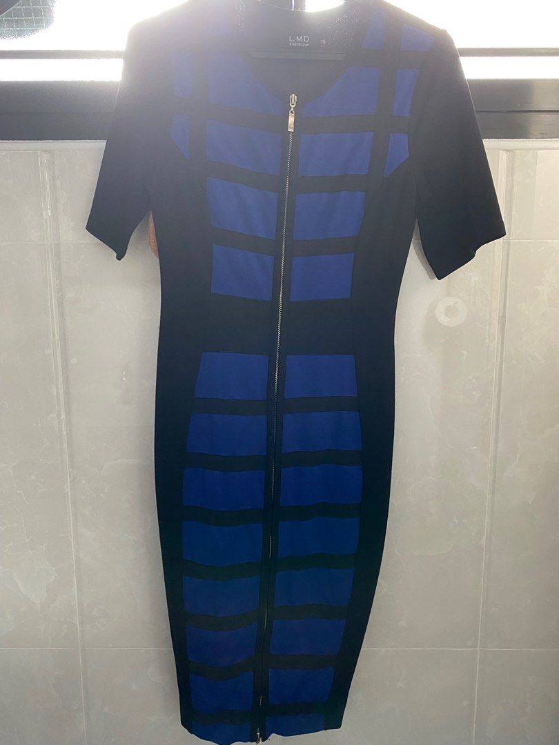 Black and blue dress, Women's Fashion, Dresses & Sets, Dresses on Carousell