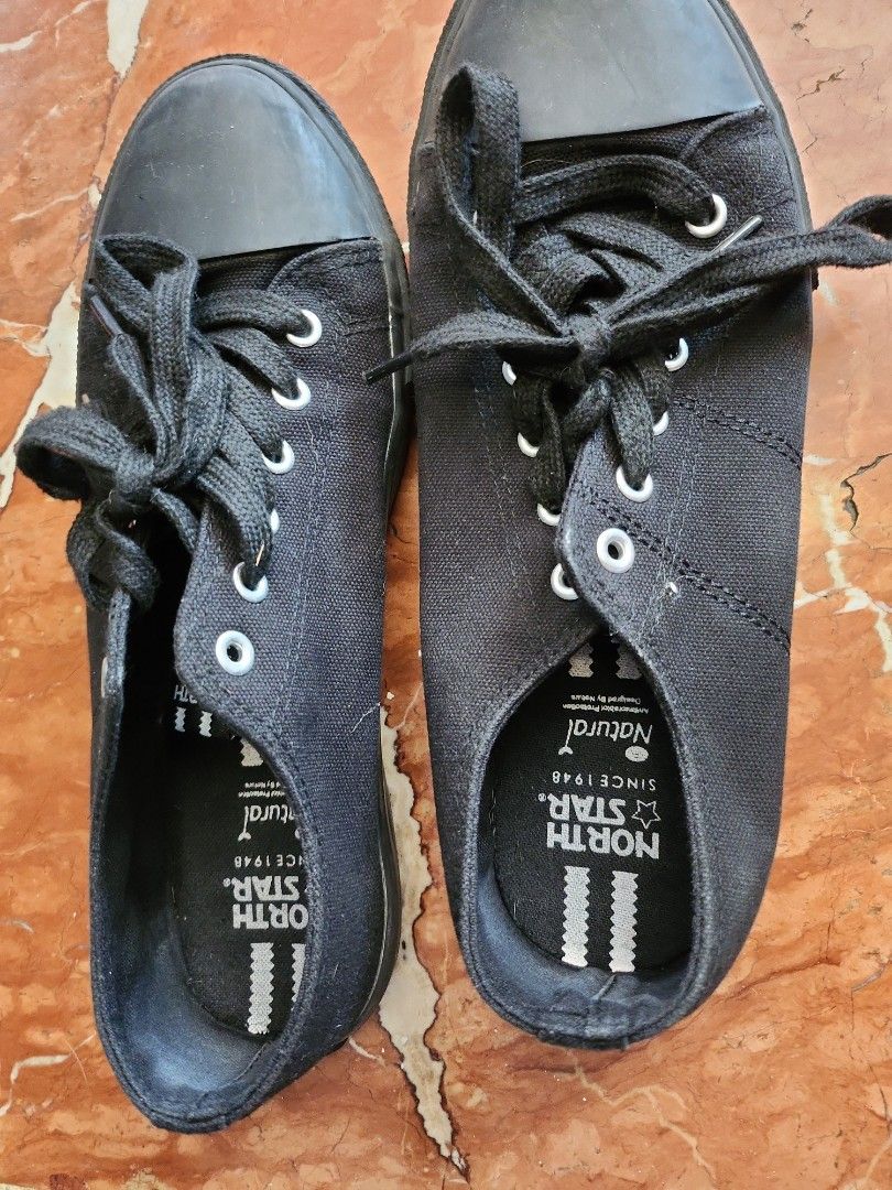 Boys black canvas shoes sales