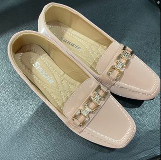 Blush Pink Doll Shoes/Topsider