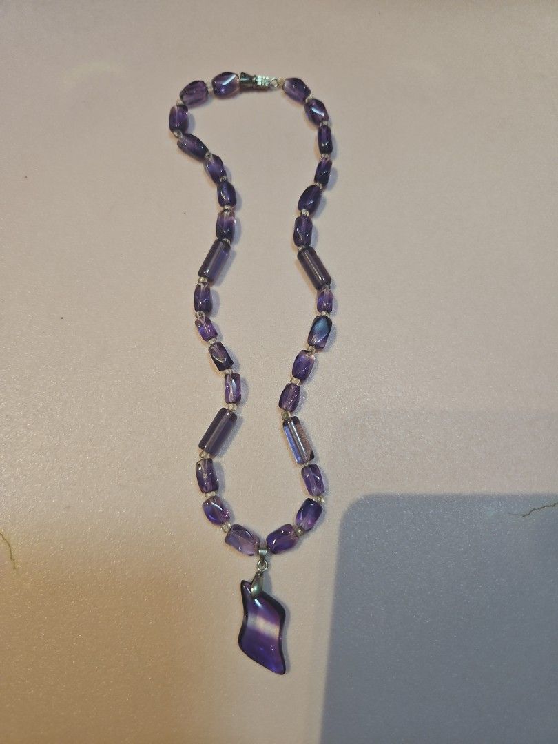 Purple clearance chain necklace