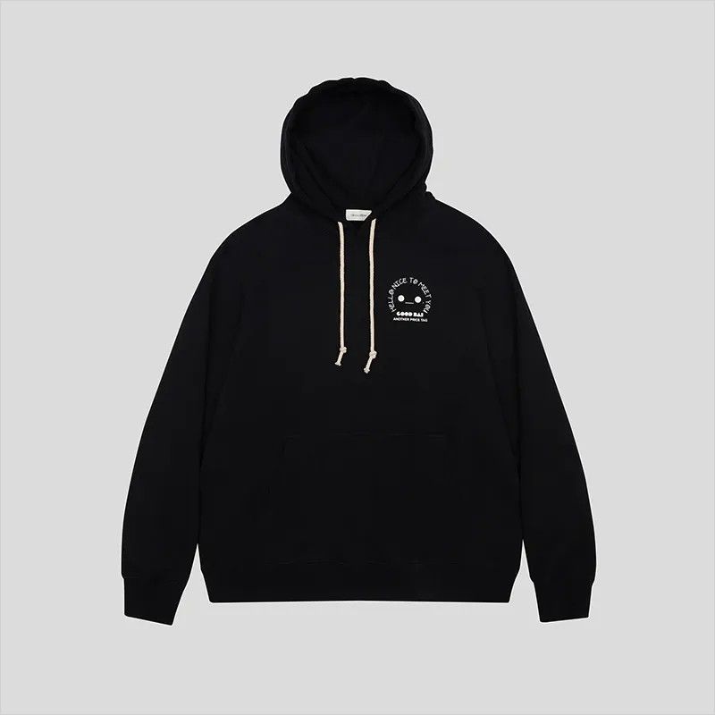 Nice on sale black hoodie