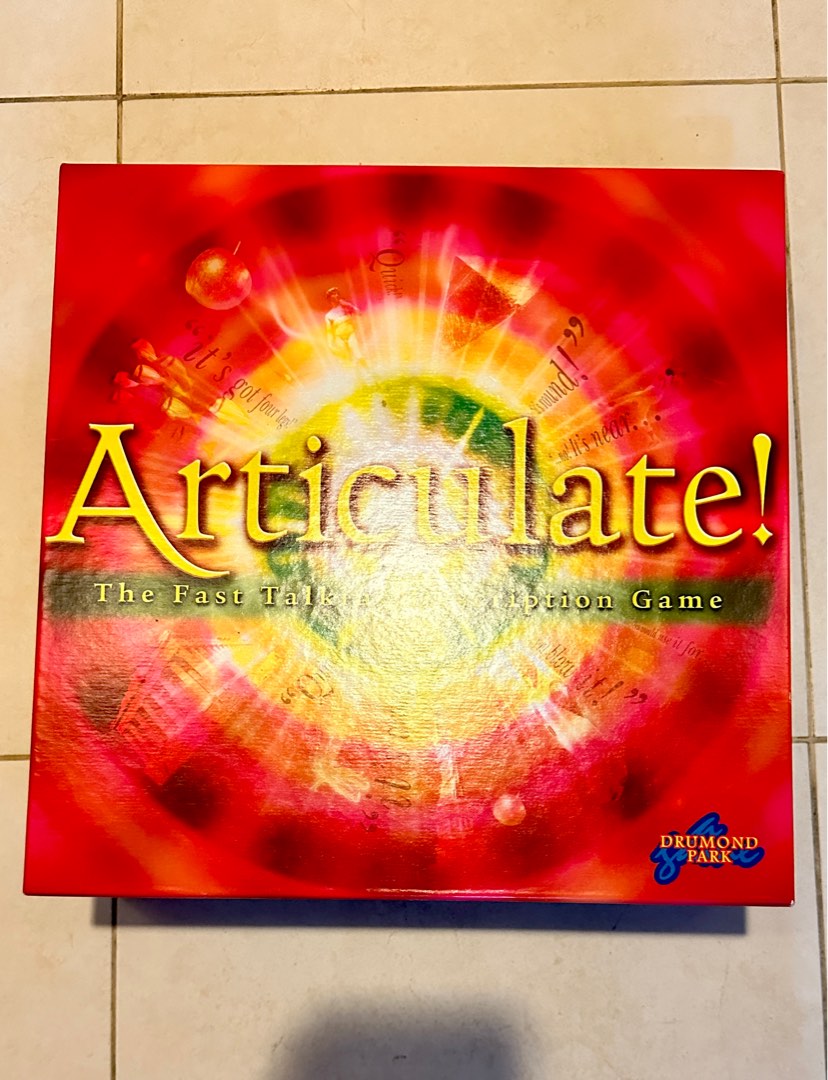 Board Game Articulate Family and Party Game, Hobbies & Toys, Toys & Games on Carousell