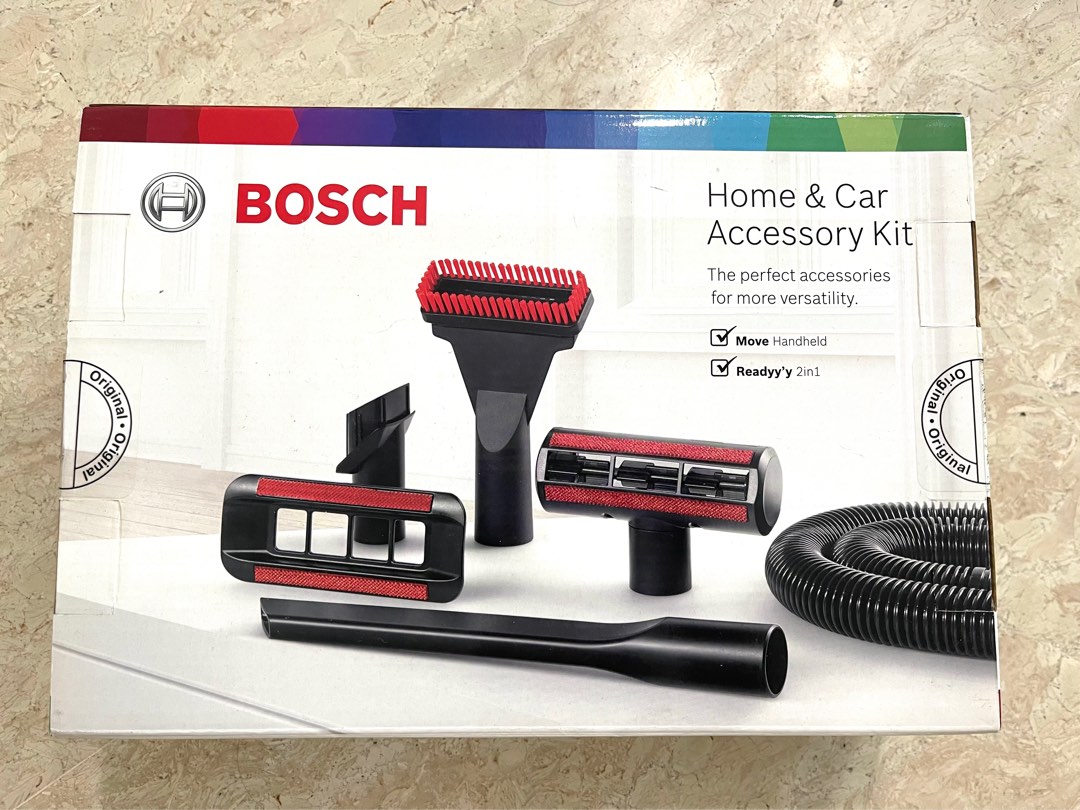 BOSCH Home &Car cleaning accessory kit, Furniture & Home Living