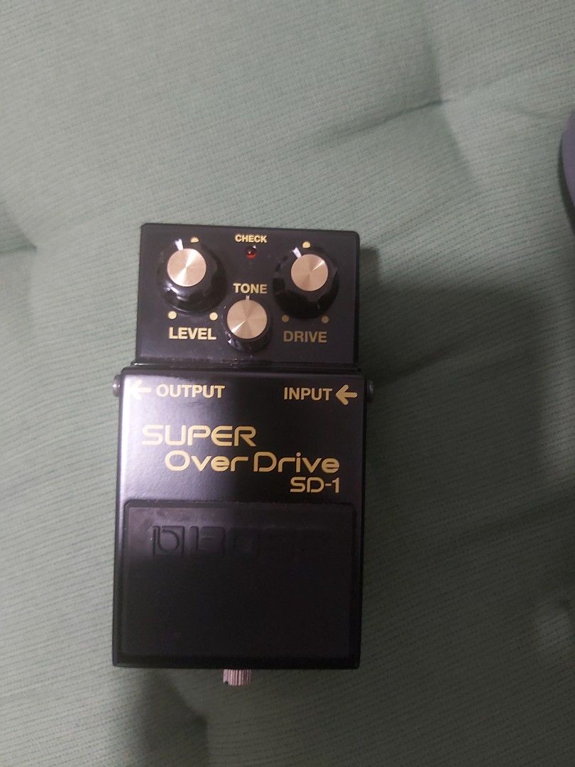 Boss Super Overdrive limited edition, Hobbies & Toys, Music & Media ...