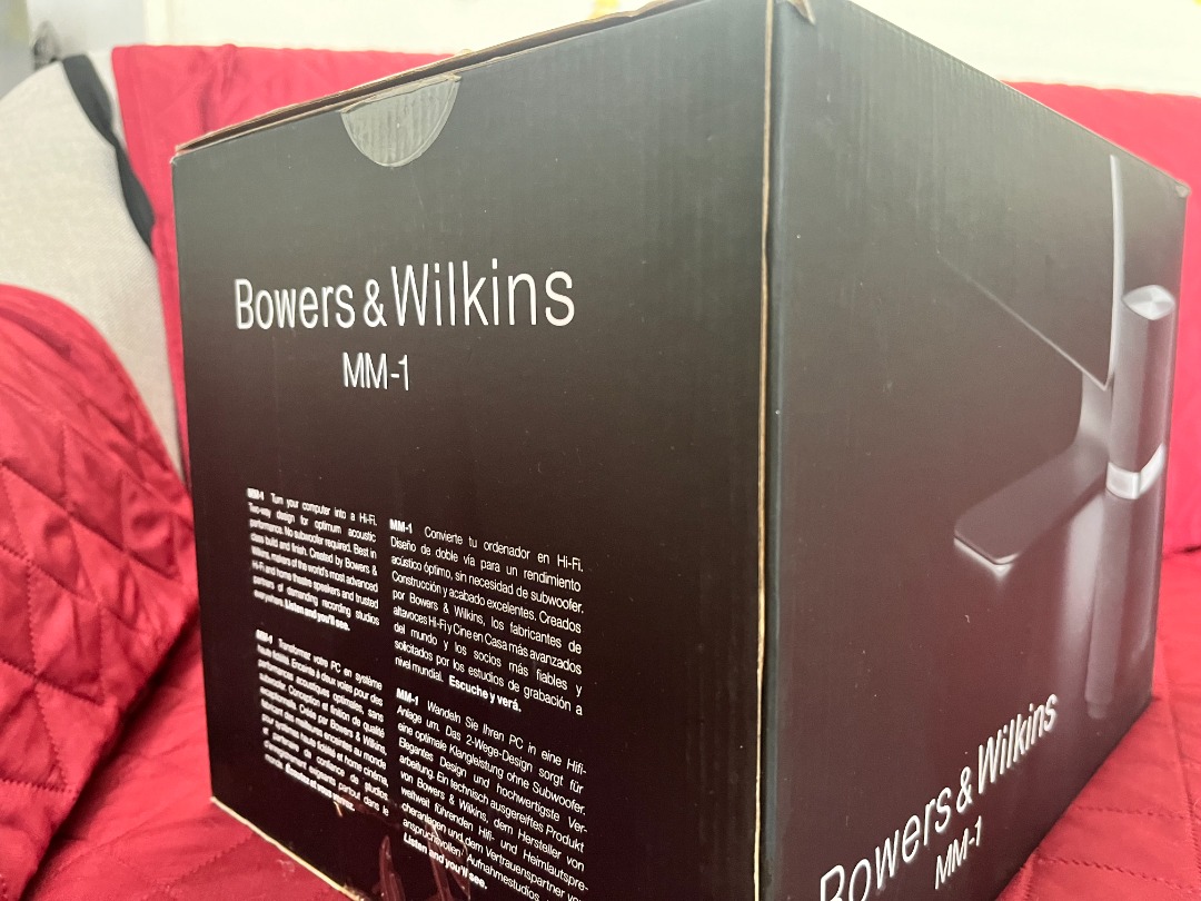 Bowers & Wilkins MM1 HiFi with Builtin DAC high quality Desktop
