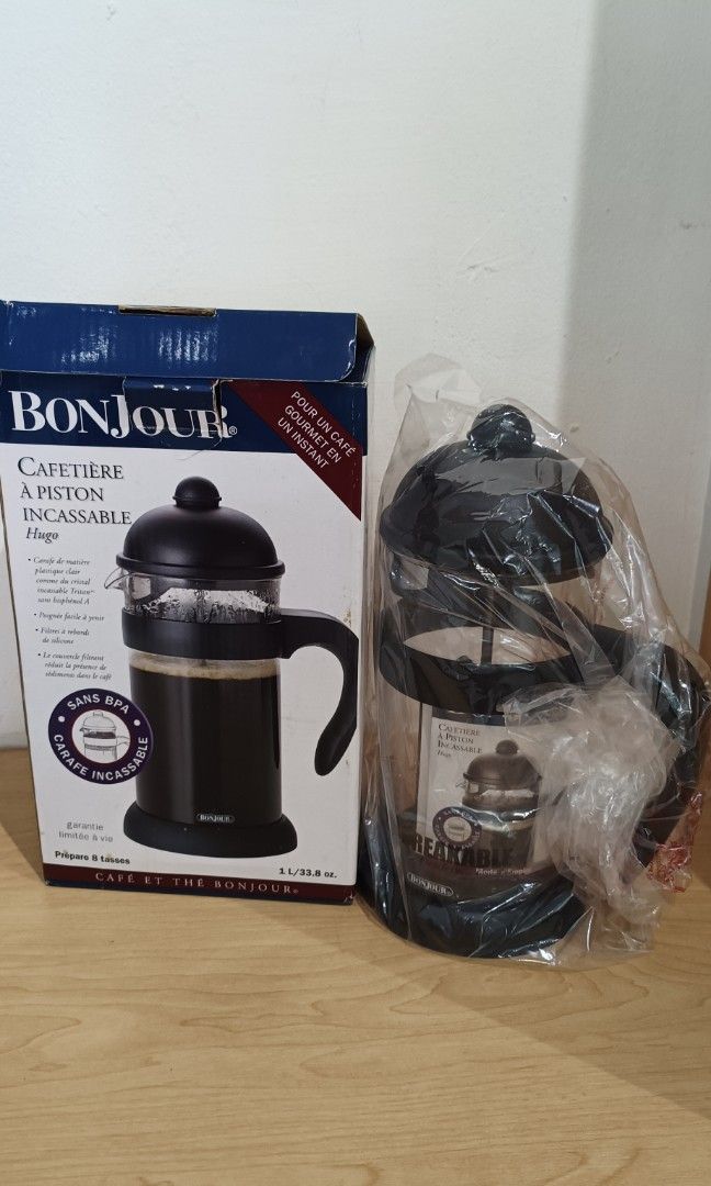 BRAND NEW Bonjour coffee french press 1 Litre TV Home
