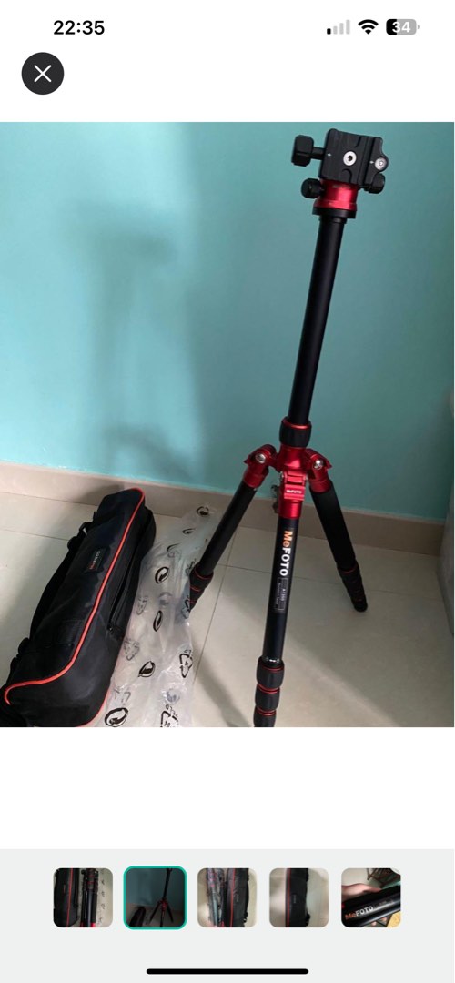 Brand new Mefoto DSLR aluminium tripod, Photography, Photography