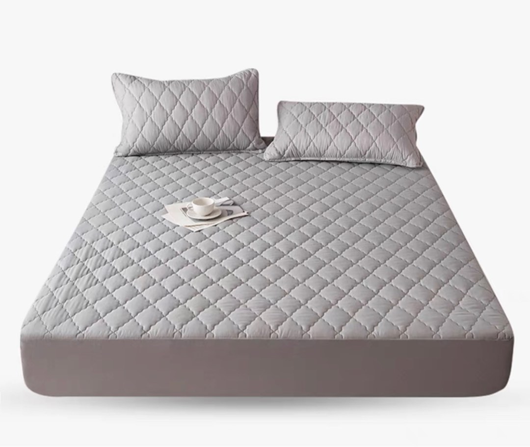 Brand new quilted waterproof mattress protector fitted sheet kids