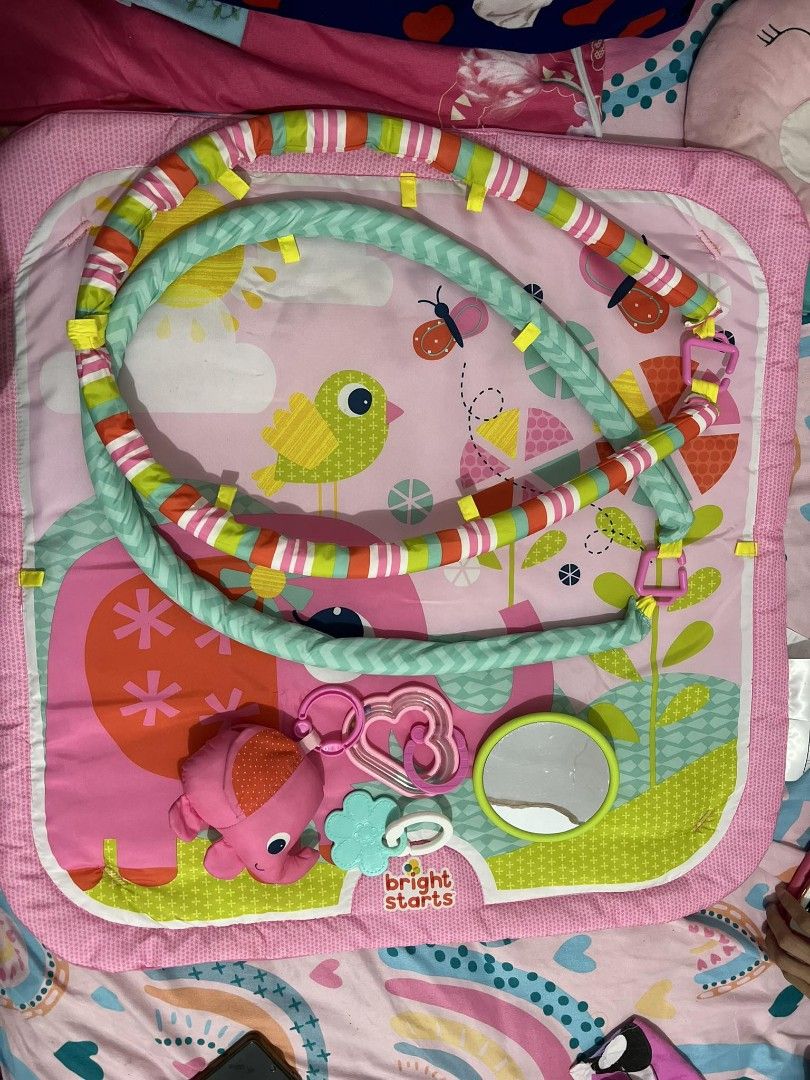 Bright Starts - Baby Activity Mat & Gym, Babies & Kids, Infant Playtime ...