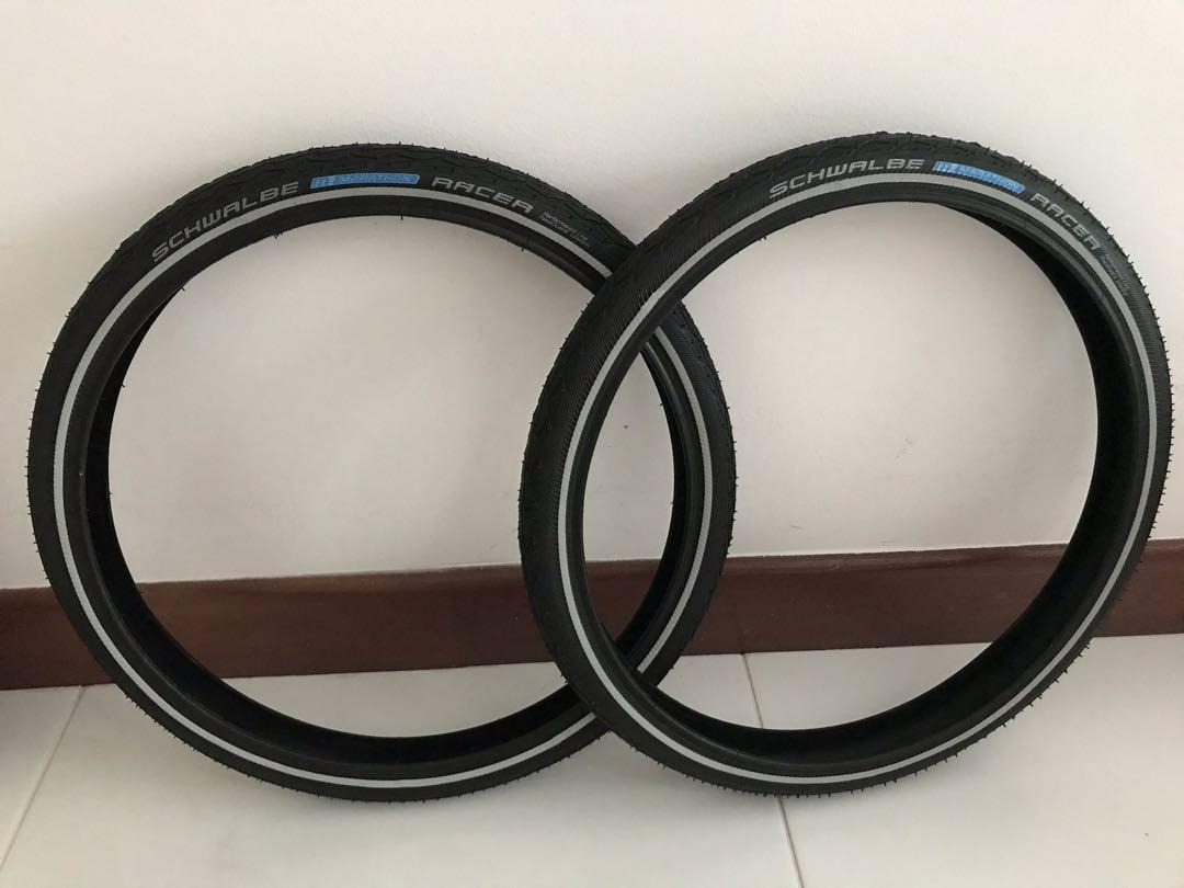 schwalbe marathon racer brompton review