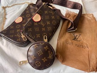 Louis Vuitton Louis Vuitton Green Sac Plat Epi Leather Handbag F1