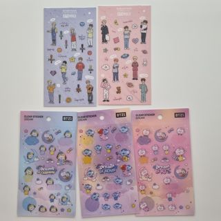 BTS Jhope Fashion Sticker Sheet Journal Planner Penpal 