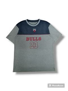 Chicago Bulls Shirt Adult Small Black Pink Blue Big Logo Unk Cotton Mens  NBA