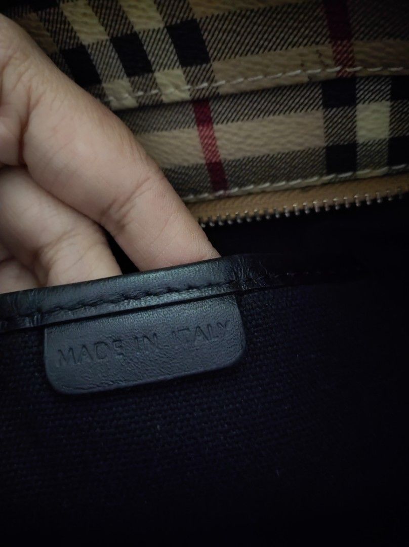 Burberry bag inside sales