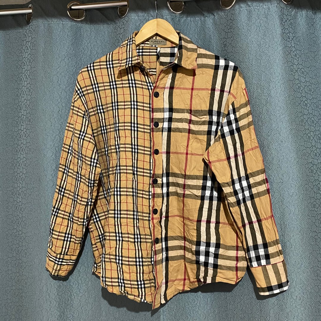 Gosha hotsell burberry flannel