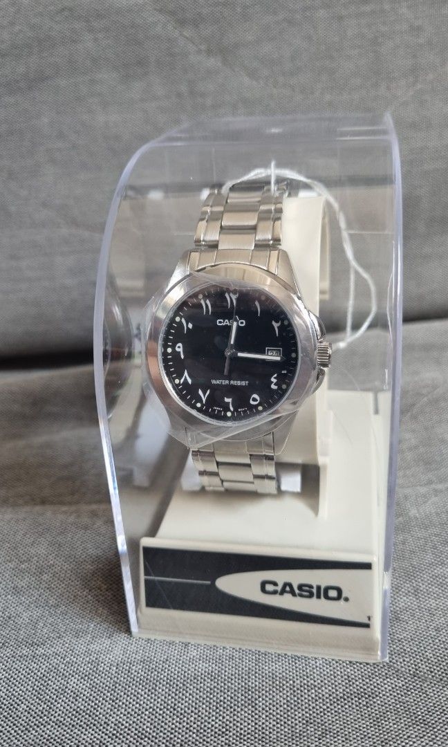 Casio Arabic Dial Women s Watch Stainless Steel